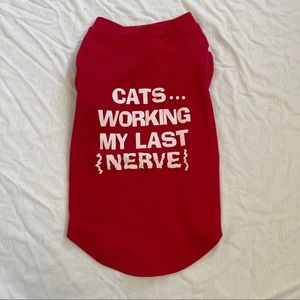 Red Grreat Choice Dog Shirt Medium